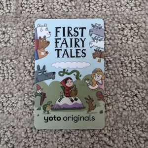 Yoto First Fairy Tales